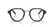 PRADA 0PRC05V 17N1O1 - Brown Round Eyeglasses for Men - front view