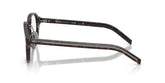 PRADA 0PRC05V 17N1O1 - Brown Round Eyeglasses for Men - side view