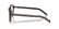 PRADA 0PRC05V 17N1O1 - Brown Round Eyeglasses for Men - side view