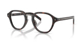 PRADA 0PRC05V 17N1O1 - Brown Round Eyeglasses for Men