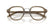 PRADA 0PRC05V 18T1O1 - Brown Round Eyeglasses for Men - folded