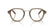 PRADA 0PRC05V 18T1O1 - Brown Round Eyeglasses for Men - front view