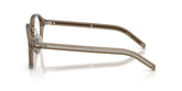 PRADA 0PRC05V 18T1O1 - Brown Round Eyeglasses for Men - side view