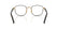 PRADA 0PRD50V 5AK1O1 - Gold Square Eyeglasses for Men - back view