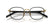PRADA 0PRD50V 5AK1O1 - Gold Square Eyeglasses for Men - folded