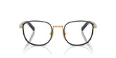 PRADA 0PRD50V 5AK1O1 - Gold Square Eyeglasses for Men - front view
