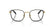 PRADA 0PRD50V 5AK1O1 - Gold Square Eyeglasses for Men - front view