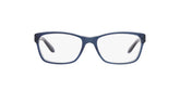 RALPH 7039 6073 - Blue Rectangle Eyeglasses for Women - 360° view 0°
