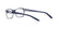 RALPH 7039 6073 - Blue Rectangle Eyeglasses for Women - 360° view 120°