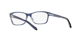 RALPH 7039 6073 - Blue Rectangle Eyeglasses for Women - 360° view 150°