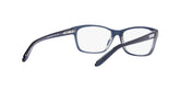 RALPH 7039 6073 - Blue Rectangle Eyeglasses for Women - 360° view 210°