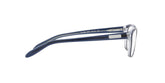 RALPH 7039 6073 - Blue Rectangle Eyeglasses for Women - 360° view 270°