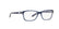 RALPH 7039 6073 - Blue Rectangle Eyeglasses for Women - 360° view 330°