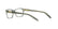 RALPH 7039 6074 - Green Rectangle Eyeglasses for Women - 360° view 120°