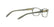 RALPH 7039 6074 - Green Rectangle Eyeglasses for Women - 360° view 240°