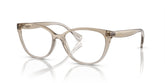 RALPH 7135 6126 - Brown Cat-Eye Eyeglasses for Women