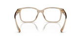RALPH 7155U 5802 - Beige Rectangle Eyeglasses for Women - back view