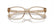 RALPH 7155U 5802 - Beige Rectangle Eyeglasses for Women - folded