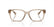 RALPH 7155U 5802 - Beige Rectangle Eyeglasses for Women - front view