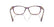 RALPH 7194U 6303 - Brown Rectangle Eyeglasses for Women - back view