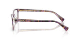 RALPH 7194U 6303 - Brown Rectangle Eyeglasses for Women - side view