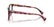 RALPH 7196U 6239 - Brown Square Eyeglasses for Women - side view