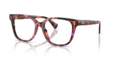 RALPH 7196U 6239 - Brown Square Eyeglasses for Women