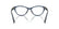 RALPH 7197U 6346 - Blue Cat-Eye Eyeglasses for Women - back view
