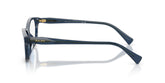 RALPH 7197U 6346 - Blue Cat-Eye Eyeglasses for Women - side view