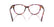 RALPH 7198U 6239 - Brown Cat-Eye Eyeglasses for Women - back view