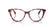 RALPH 7198U 6239 - Brown Cat-Eye Eyeglasses for Women - front view