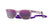 RAY BAN 9052S 7147B1 - Mauve Wayfarer Eyeglasses for Kids - 360° view 30°