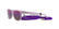 RAY BAN 9052S 7147B1 - Mauve Wayfarer Eyeglasses for Kids - 360° view 60°