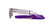 RAY BAN 9052S 7147B1 - Mauve Wayfarer Eyeglasses for Kids - 360° view 90°