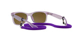 RAY BAN 9052S 7147B1 - Mauve Wayfarer Eyeglasses for Kids - 360° view 150°