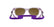 RAY BAN 9052S 7147B1 - Mauve Wayfarer Eyeglasses for Kids - 360° view 180°