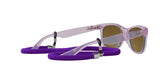 RAY BAN 9052S 7147B1 - Mauve Wayfarer Eyeglasses for Kids - 360° view 240°