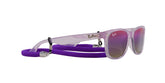 RAY BAN 9052S 7147B1 - Mauve Wayfarer Eyeglasses for Kids - 360° view 300°