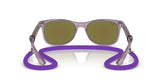 RAY BAN 9052S 7147B1 - Mauve Wayfarer Eyeglasses for Kids - back view
