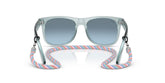 RAY BAN 9069S 7223U0 - Blue Wayfarer Eyeglasses for Kids - back view