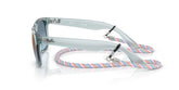 RAY BAN 9069S 7223U0 - Blue Wayfarer Eyeglasses for Kids - side view