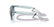 RAY BAN 9069S 7223U0 - Blue Wayfarer Eyeglasses for Kids - side view
