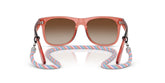 RAY BAN 9069S 7225S0 - Red Wayfarer Eyeglasses for Kids - back view