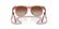 RAY BAN 9069S 7225S0 - Red Wayfarer Eyeglasses for Kids - back view