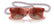 RAY BAN 9069S 7225S0 - Red Wayfarer Eyeglasses for Kids - folded