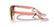 RAY BAN 9069S 7225S0 - Red Wayfarer Eyeglasses for Kids - side view