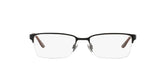 RALPH LAUREN 5089 9281 - Black Rectangle Eyeglasses for Men - 360° view 0°