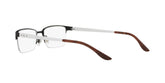 RALPH LAUREN 5089 9281 - Black Rectangle Eyeglasses for Men - 360° view 120°