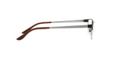 RALPH LAUREN 5089 9281 - Black Rectangle Eyeglasses for Men - 360° view 270°