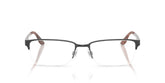 RALPH LAUREN 5089 9281 - Black Rectangle Eyeglasses for Men - front view